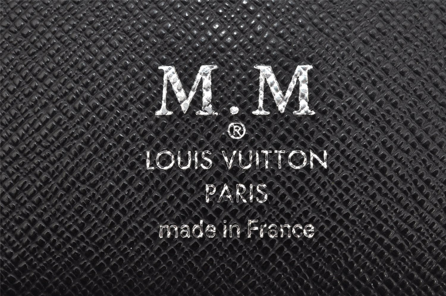 Authentic Louis Vuitton Epi Agenda MM Notebook Cover Black R20202 LV 1012K