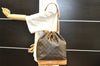 Authentic Louis Vuitton Monogram Noe Shoulder Drawstring Bag M42224 LV 1014I