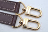 Authentic Louis Vuitton Leather Shoulder Strap Brown 37.6-42.1" LV 1014K