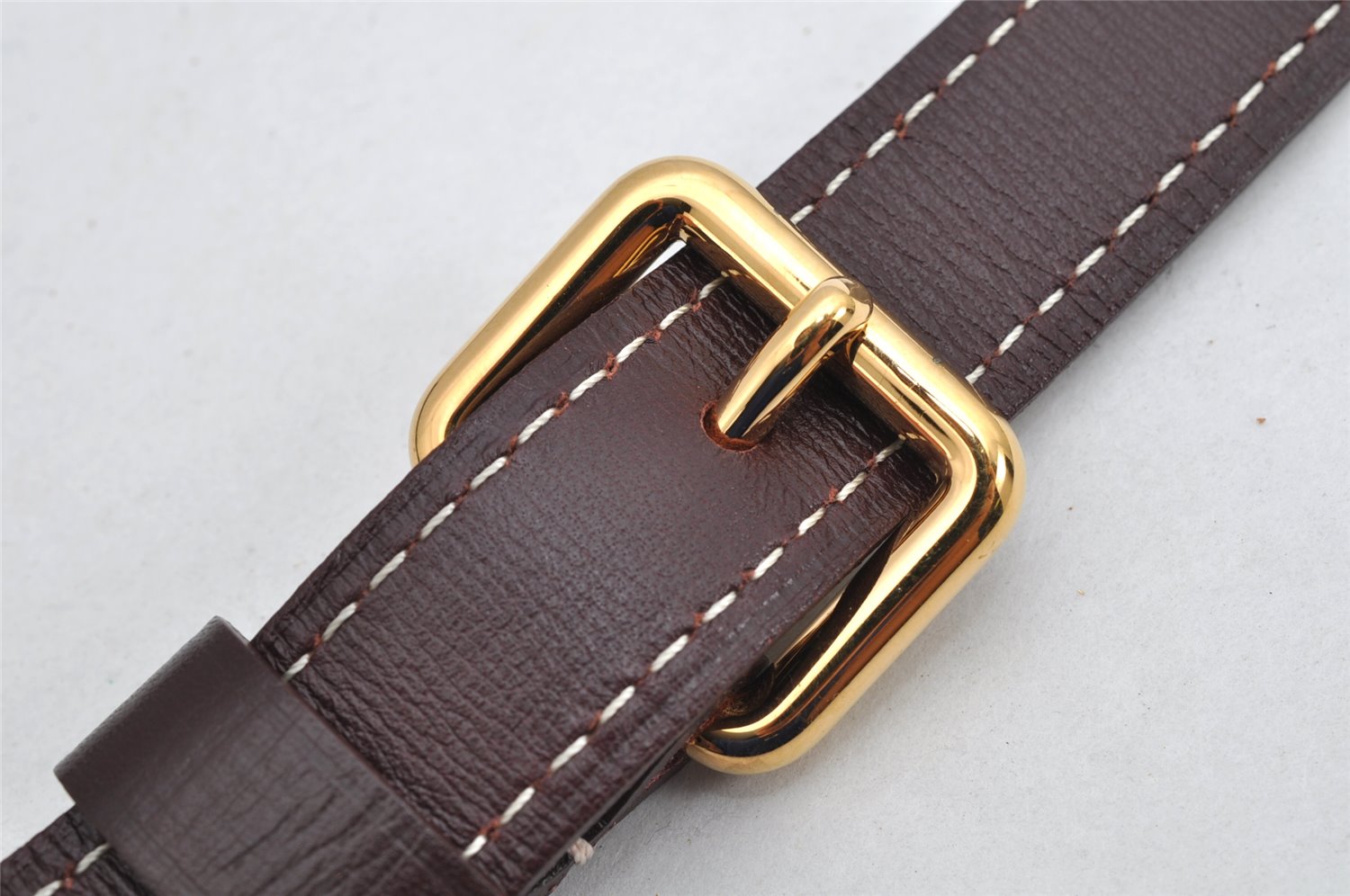 Authentic Louis Vuitton Leather Shoulder Strap Brown 37.6-42.1