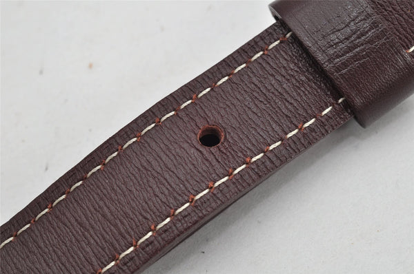 Authentic Louis Vuitton Leather Shoulder Strap Brown 37.6-42.1" LV 1014K