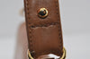 Authentic Vintage GUCCI Shoulder Hand Bag Purse Leather Brown 1015J