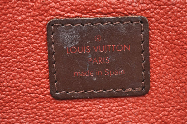 Authentic Louis Vuitton Damier Pochette Cosmetic PM Pouch N47516 LV 1016I