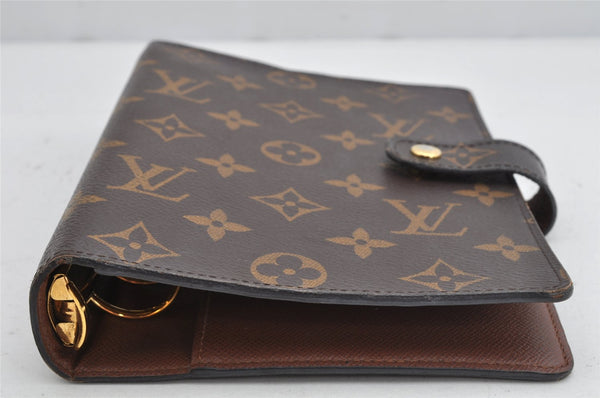 Authentic Louis Vuitton Monogram Agenda MM Notebook Cover R20004 LV 1016K