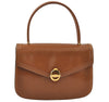 Authentic GUCCI Vintage Hand Bag Purse Leather Brown 1017J