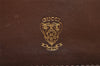 Authentic GUCCI Vintage Hand Bag Purse Leather Brown 1017J