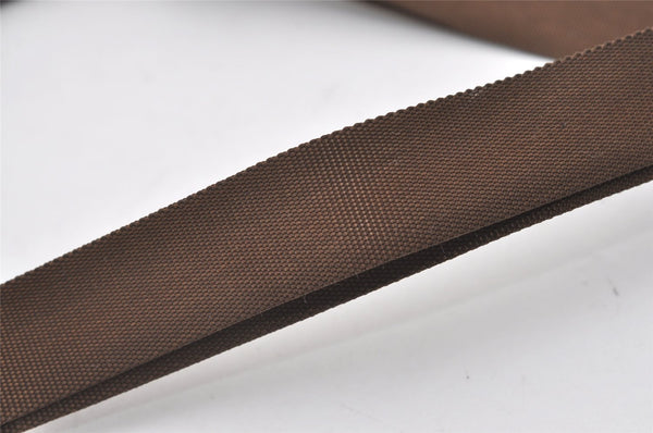 Authentic GUCCI Shoulder Cross Body Bag GG Canvas Leather 0190348 Brown 1018J