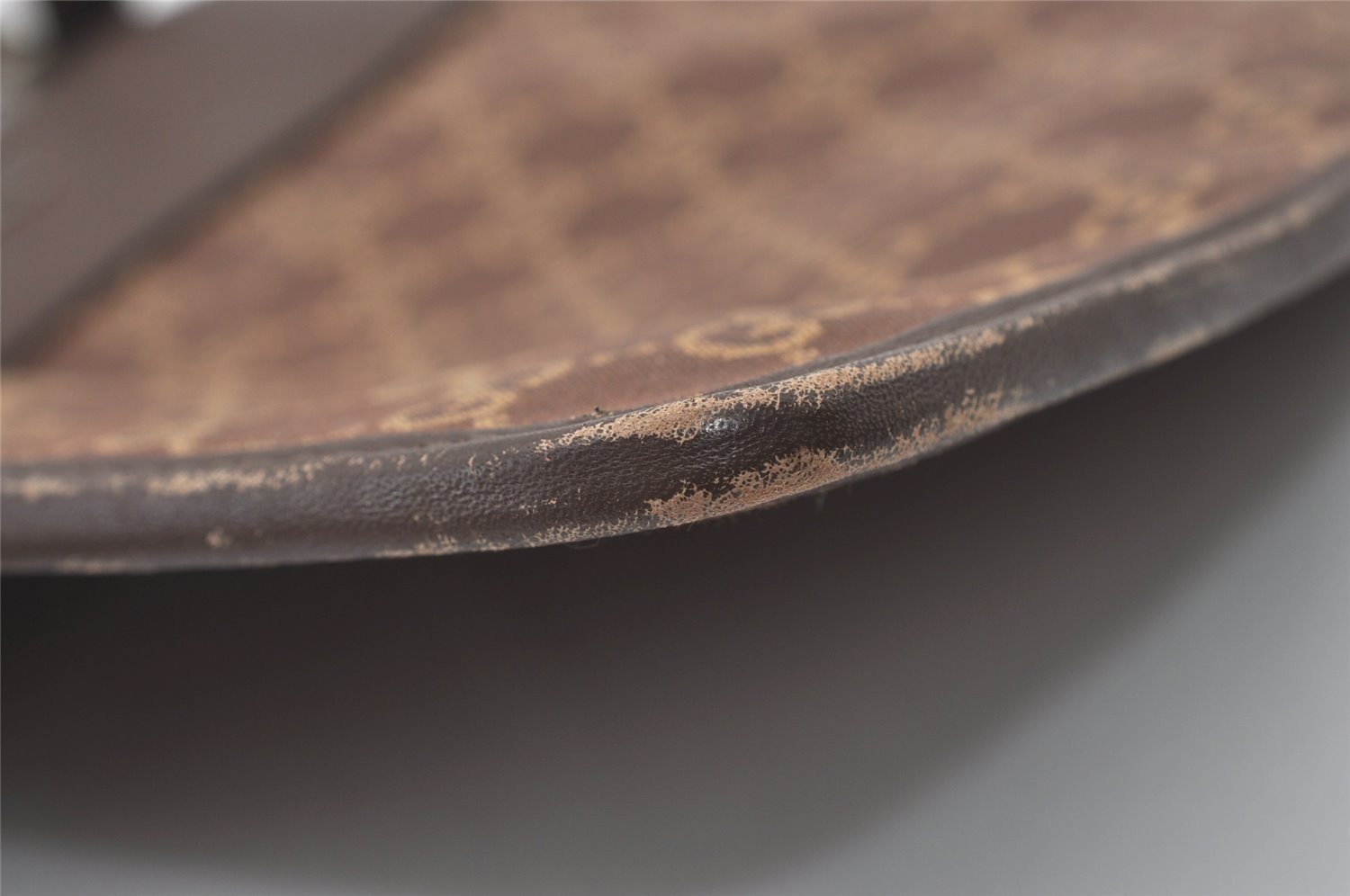 Authentic GUCCI Shoulder Cross Body Bag GG Canvas Leather 0190348 Brown 1018J