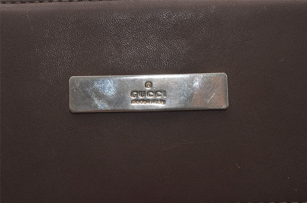 Authentic GUCCI Shoulder Cross Body Bag GG Canvas Leather 0190348 Brown 1018J
