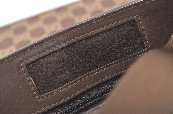 Authentic GUCCI Shoulder Cross Body Bag GG Canvas Leather 0190348 Brown 1018J