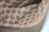 Authentic GUCCI Shoulder Cross Body Bag GG Canvas Leather 0190348 Brown 1018J