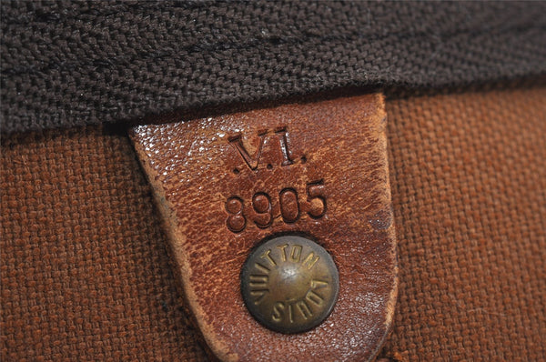 Auth Louis Vuitton Monogram Keepall Bandouliere 50 M41416 Boston Bag Junk 1020I