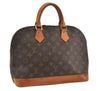 Authentic Louis Vuitton Monogram Alma Hand Bag Purse M51130 LV 1020J