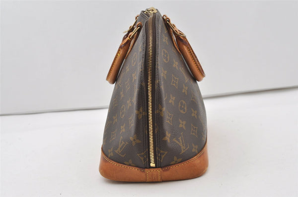 Authentic Louis Vuitton Monogram Alma Hand Bag Purse M51130 LV 1020J