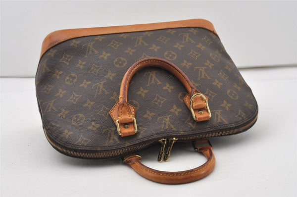 Authentic Louis Vuitton Monogram Alma Hand Bag Purse M51130 LV 1020J