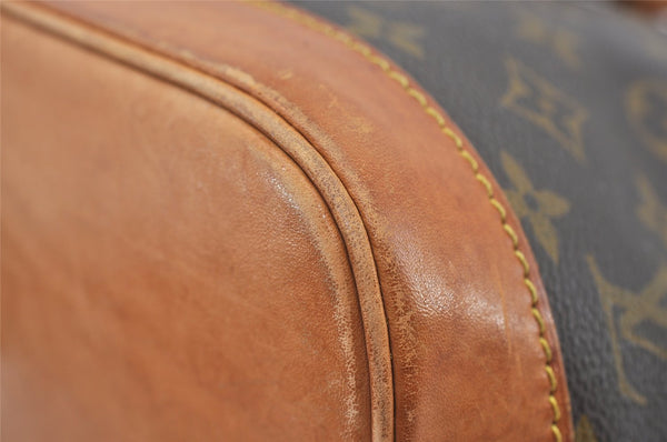 Authentic Louis Vuitton Monogram Alma Hand Bag Purse M51130 LV 1020J