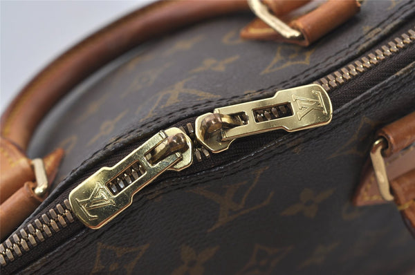 Authentic Louis Vuitton Monogram Alma Hand Bag Purse M51130 LV 1020J
