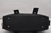 Authentic PRADA Vintage Nylon Leather Shoulder Hand Bag Black 1021K