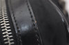 Authentic PRADA Vintage Nylon Leather Shoulder Hand Bag Black 1021K