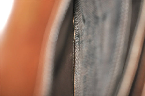 Authentic GUCCI Vintage Shoulder Hand Bag Purse Leather Brown 1022I