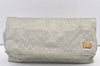 Auth Louis Vuitton Monogram LimeLight Clutch PM Bag Light Green M95576 LV 1022K