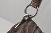 Authentic PRADA Vintage Leather Nappa Shoulder Hand Bag Brown 1023J