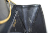 Authentic Christian Dior Chain Shoulder Cross Body Bag Purse Leather Black 1024I