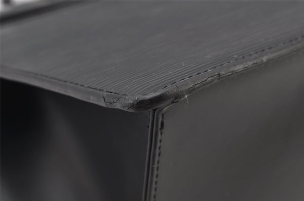 Authentic Louis Vuitton Epi Riviera Hand Bag Black M48182 LV Junk 1027J