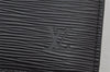 Authentic Louis Vuitton Epi Riviera Hand Bag Black M48182 LV Junk 1027J