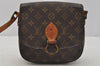 Authentic Louis Vuitton Monogram Saint Cloud MM M51243 Shoulder Bag Junk 1028J