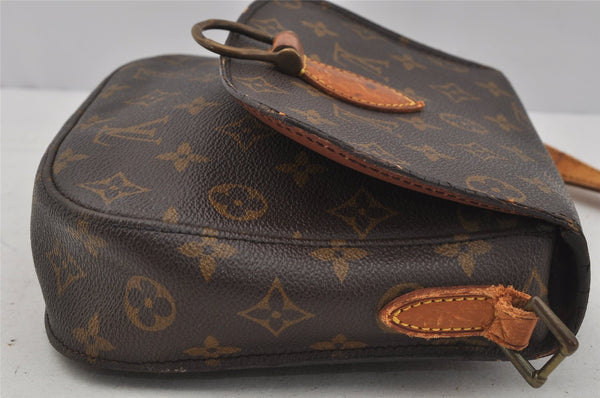 Authentic Louis Vuitton Monogram Saint Cloud MM M51243 Shoulder Bag Junk 1028J