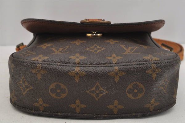Authentic Louis Vuitton Monogram Saint Cloud MM M51243 Shoulder Bag Junk 1028J