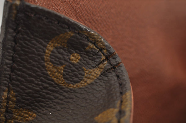 Authentic Louis Vuitton Monogram Saint Cloud MM M51243 Shoulder Bag Junk 1028J