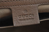Authentic GUCCI Double G Vintage Shoulder Tote Bag Leather 251826 Brown 1028K