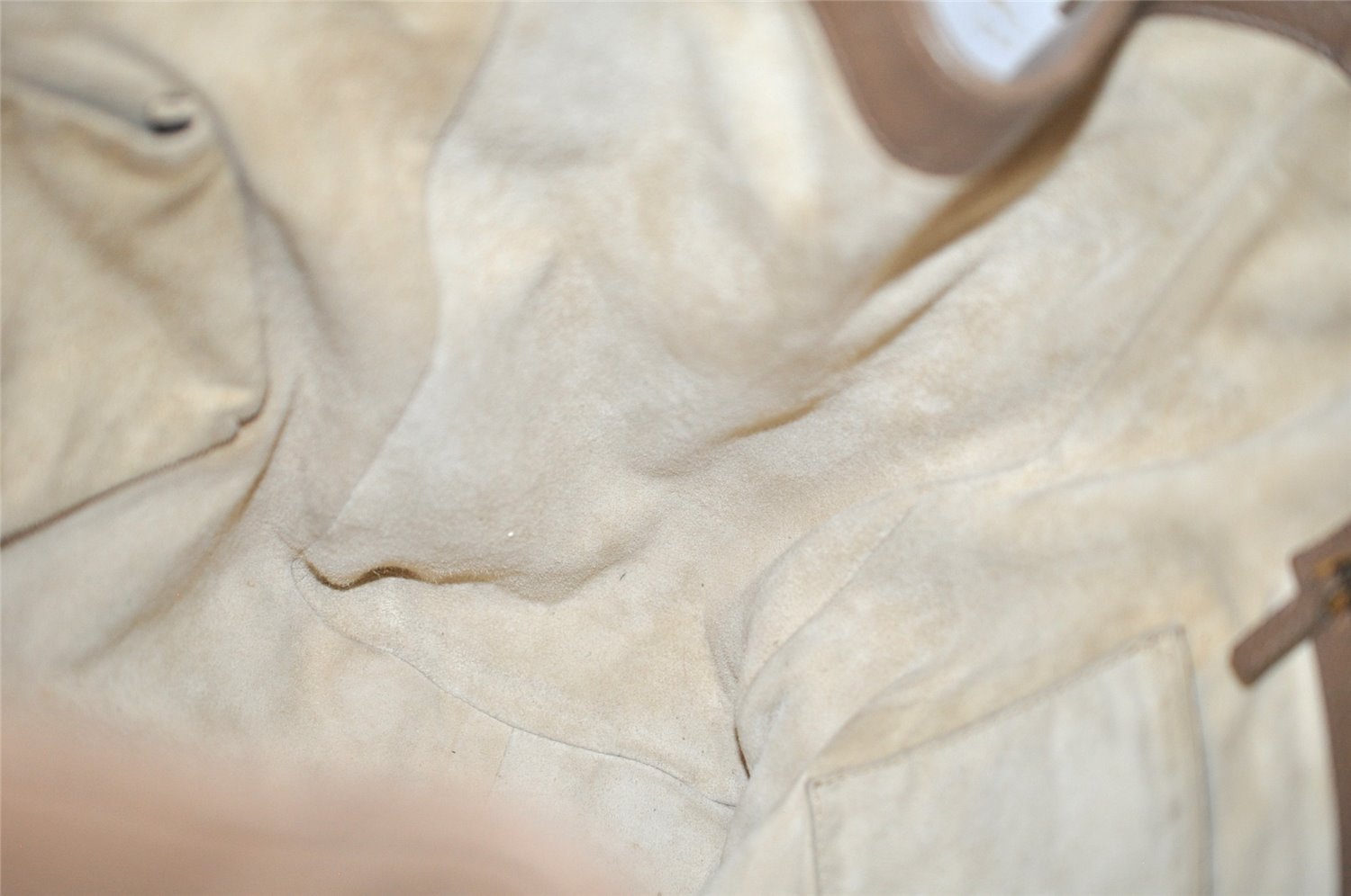 Authentic GUCCI Double G Vintage Shoulder Tote Bag Leather 251826 Brown 1028K