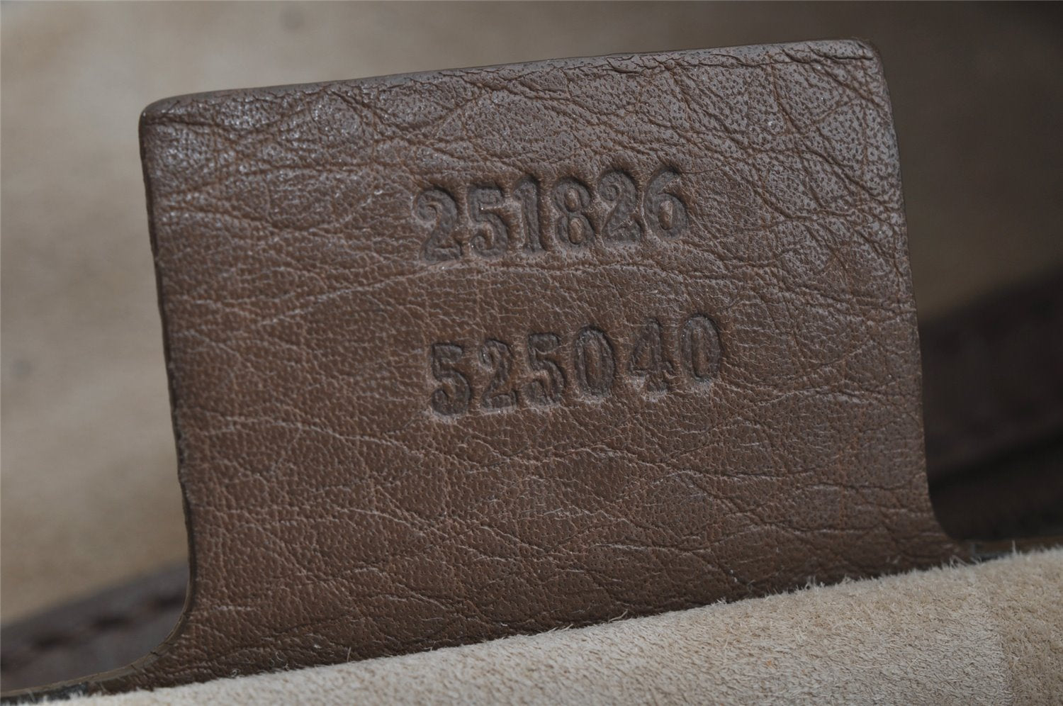 Authentic GUCCI Double G Vintage Shoulder Tote Bag Leather 251826 Brown 1028K