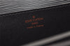 Authentic Louis Vuitton Epi Serviette Conseiller Briefcase Black M54422 LV 1029J