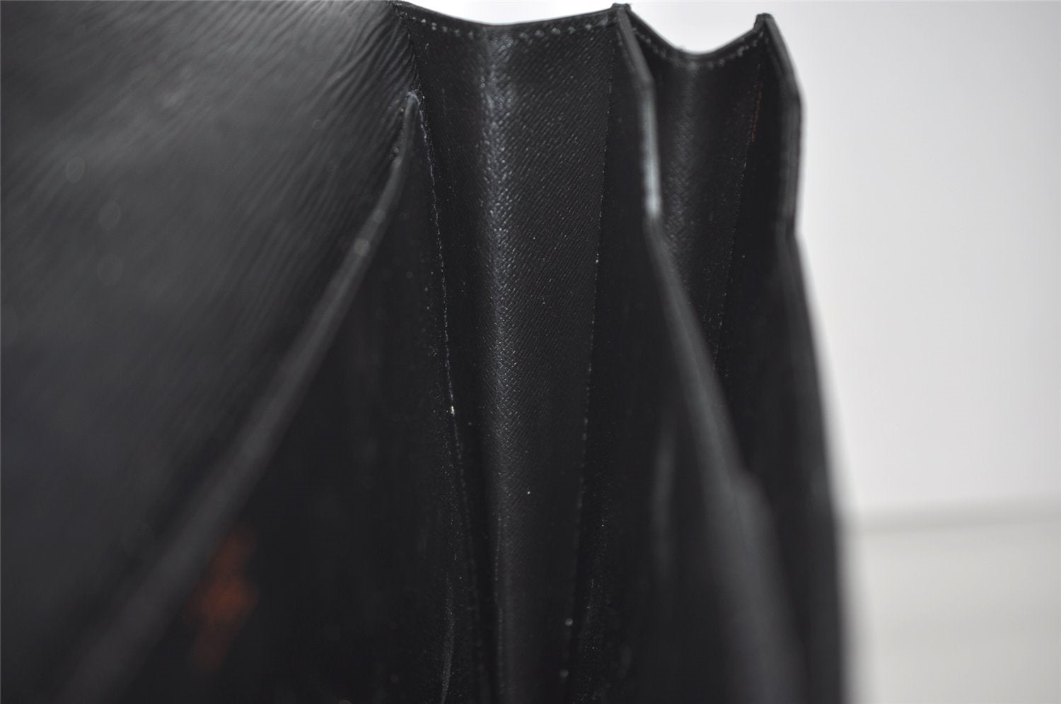 Authentic Louis Vuitton Epi Serviette Conseiller Briefcase Black M54422 LV 1029J