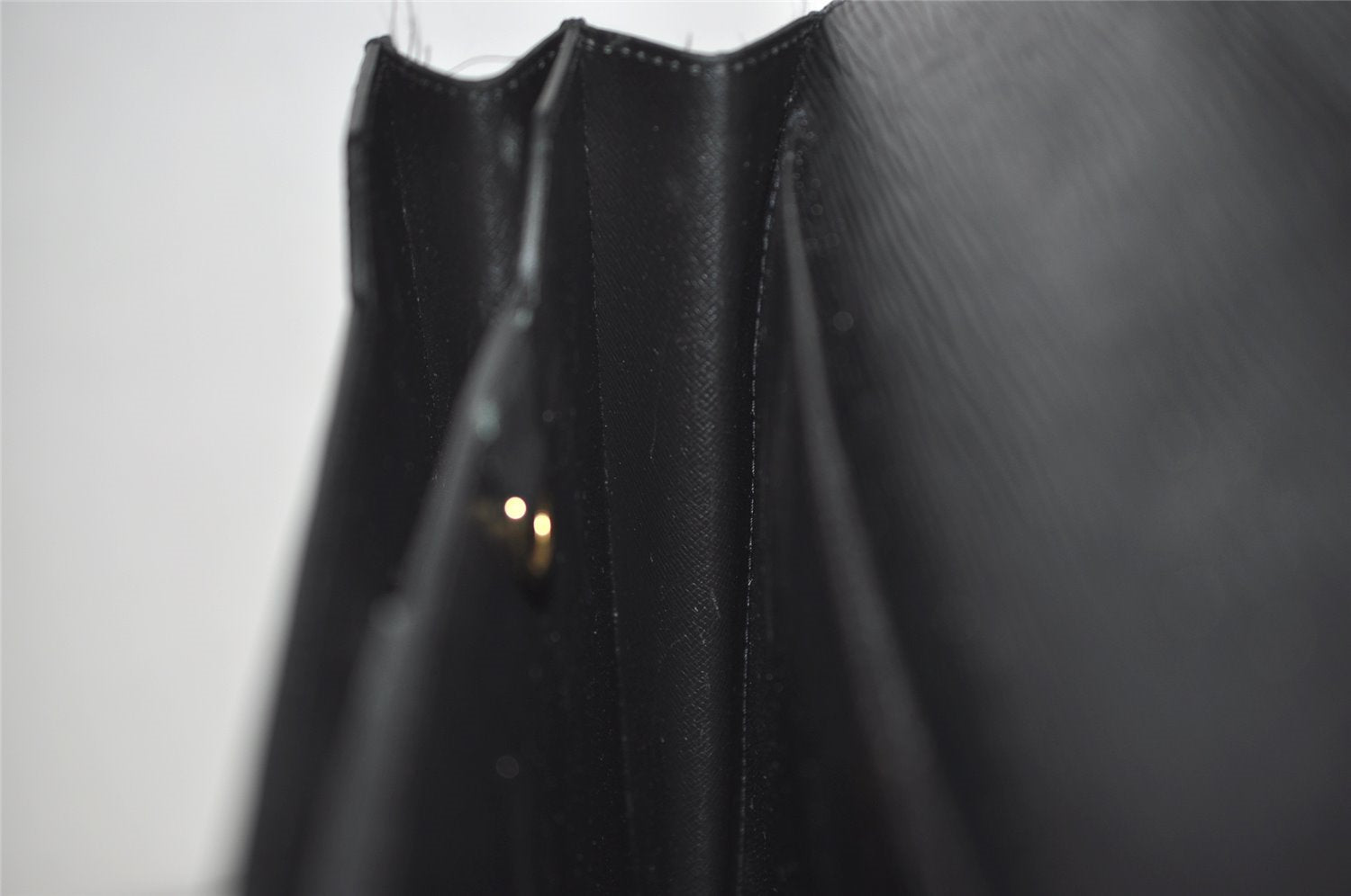 Authentic Louis Vuitton Epi Serviette Conseiller Briefcase Black M54422 LV 1029J