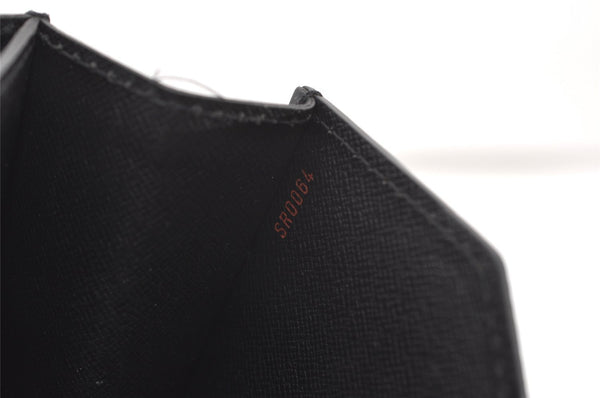 Authentic Louis Vuitton Epi Serviette Conseiller Briefcase Black M54422 LV 1029J