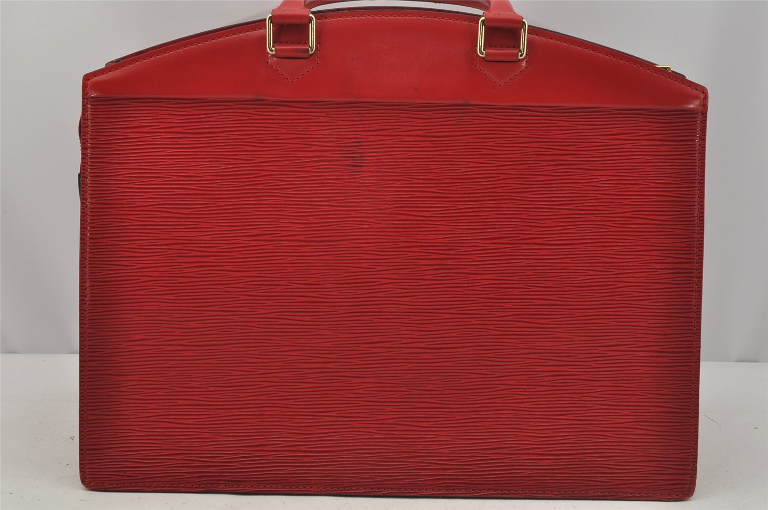 Authentic Louis Vuitton Epi Riviera Hand Bag Red M48187 LV Junk 1030J