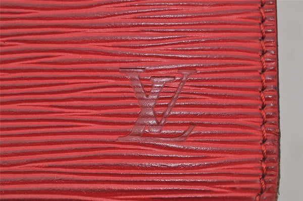 Authentic Louis Vuitton Epi Riviera Hand Bag Red M48187 LV Junk 1030J