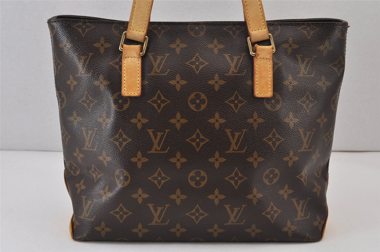 Authentic Louis Vuitton Monogram Cabas Piano Shoulder Tote Bag M51148 LV 1030K