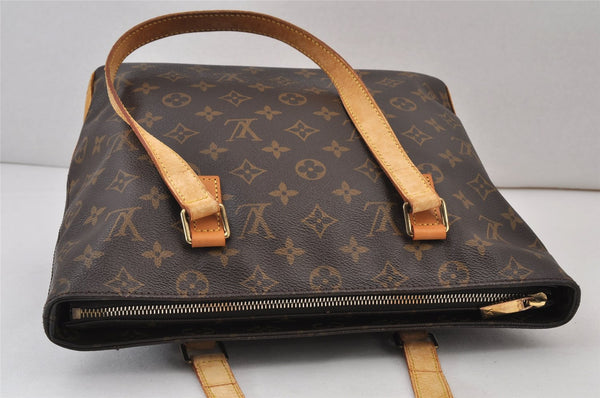 Authentic Louis Vuitton Monogram Cabas Piano Shoulder Tote Bag M51148 LV 1030K