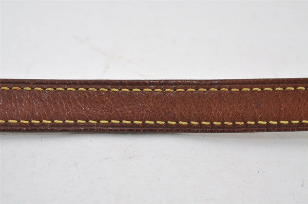 Authentic Louis Vuitton Leather Shoulder Strap Beige 39.2" LV 1032J