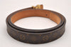 Authentic Louis Vuitton Monogram Belt LV Iconic 95cm 37.4" M0431 LV 1033J