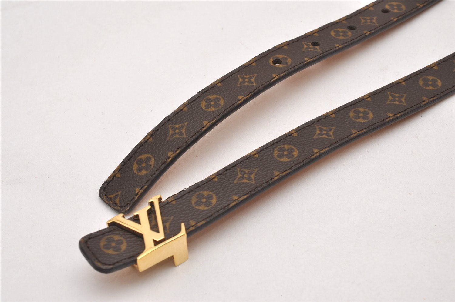 Authentic Louis Vuitton Monogram Belt LV Iconic 95cm 37.4