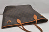 Authentic Louis Vuitton Monogram Neverfull MM Shoulder Tote Bag M40156 LV 1033K