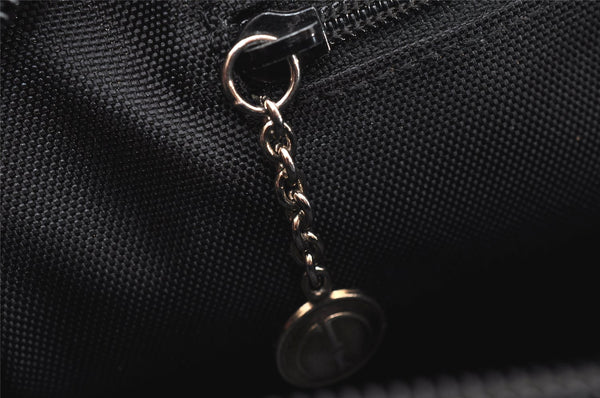 Authentic GUCCI Vintage SOHO Shoulder Cross Body Bag Purse Enamel Black 1034J