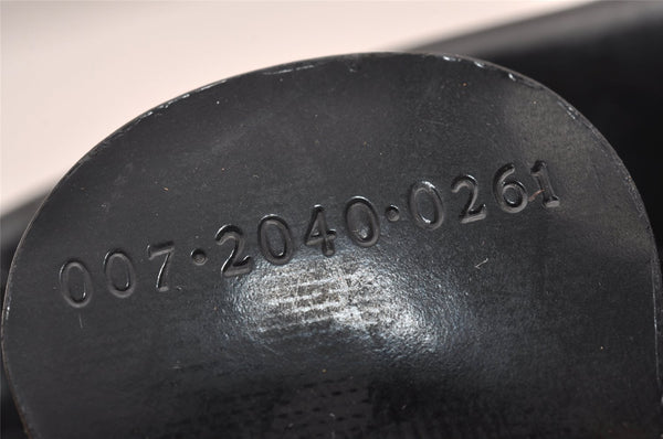 Authentic GUCCI Vintage SOHO Shoulder Cross Body Bag Purse Enamel Black 1034J